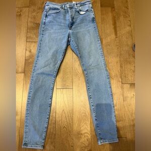 H&M denim, high waisted